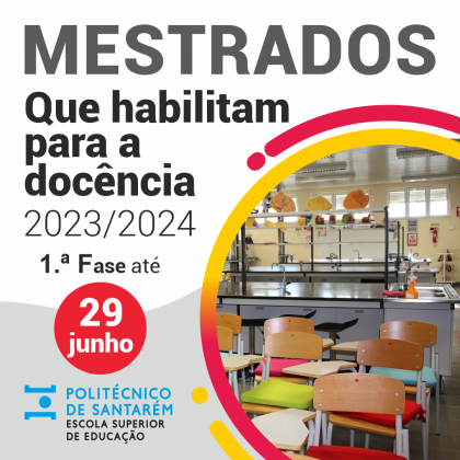 Mestrados que habilitam para a docência