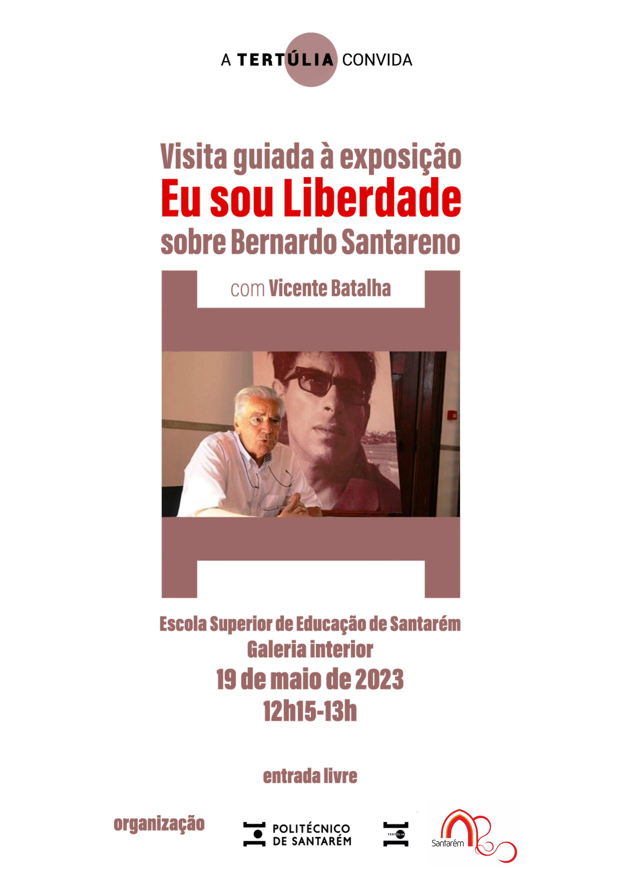 Cartaz Bernardo Santareno Exposição