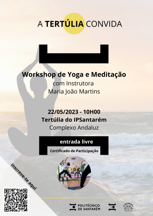 Cartaz Workshop de Yoga