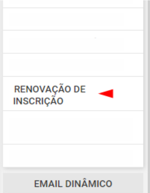 renovação