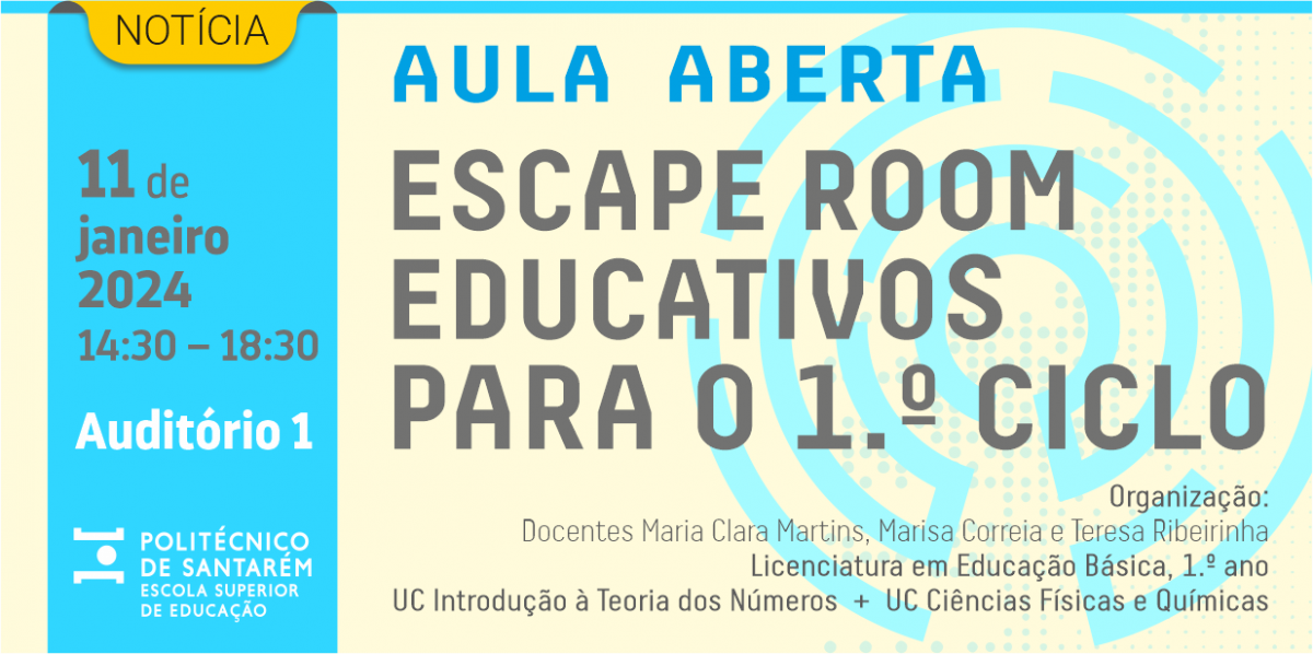Escape Room Educativos notícia