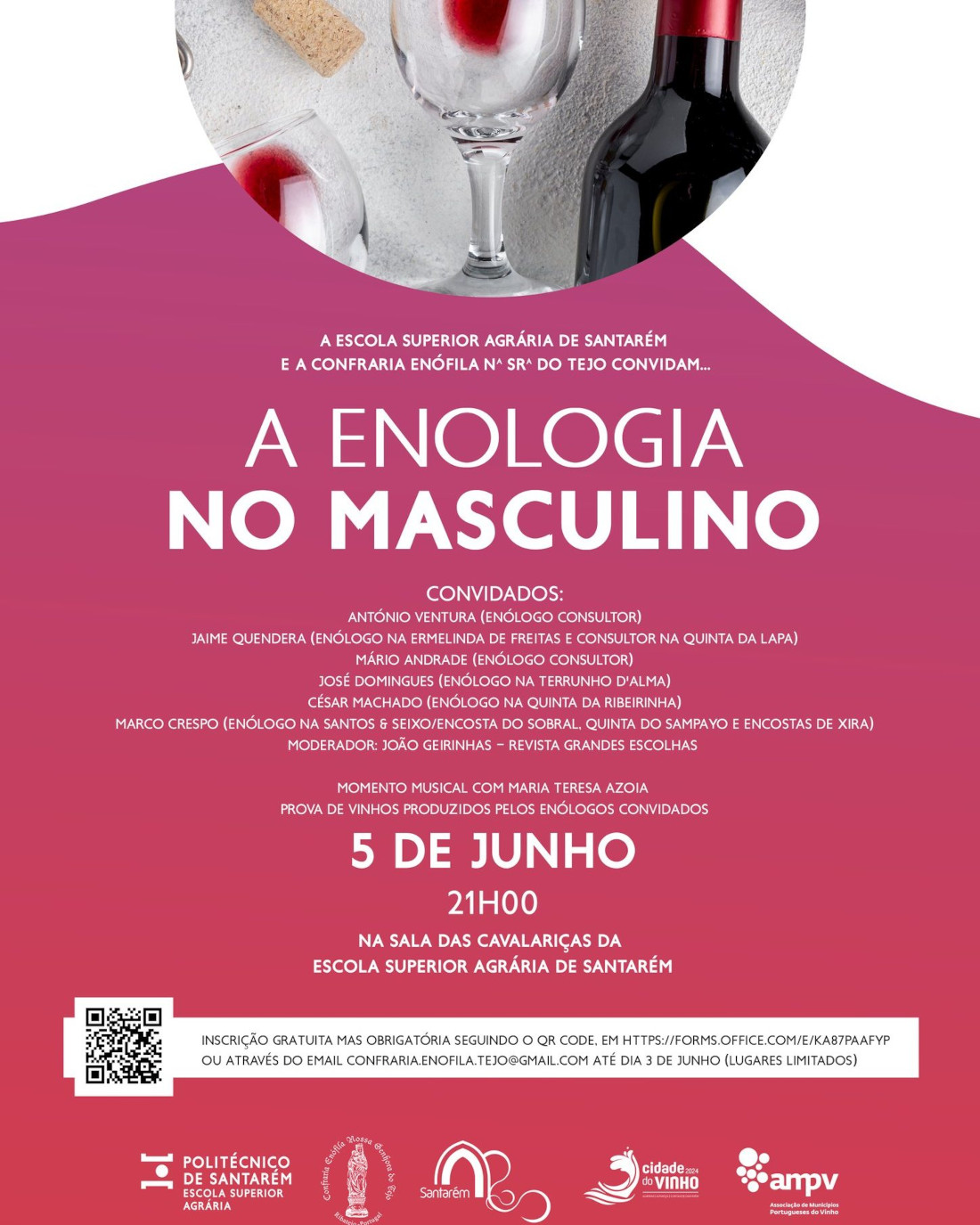 a enologia no masculino
