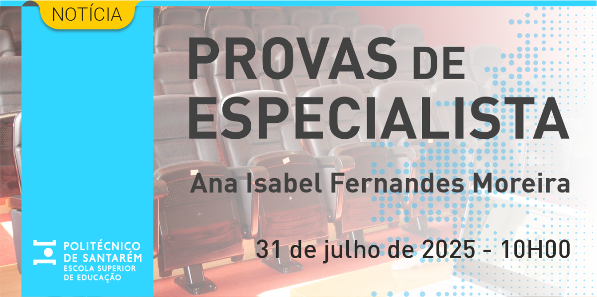 prova de especialista Ana Isabel Fernandes Moreira