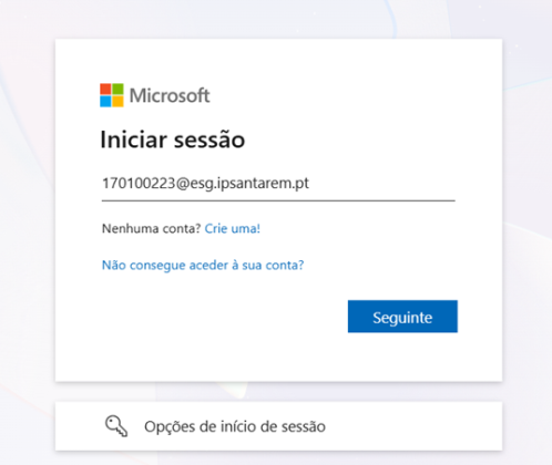 Acesso ao correio institucional