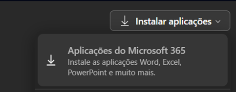 Aplicações do Microsoft 365