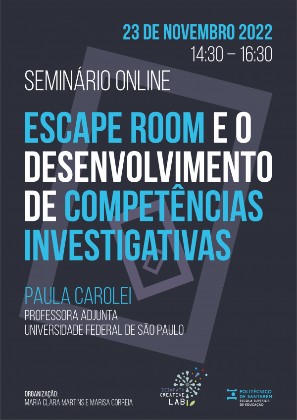 Seminário online - Escape Room C